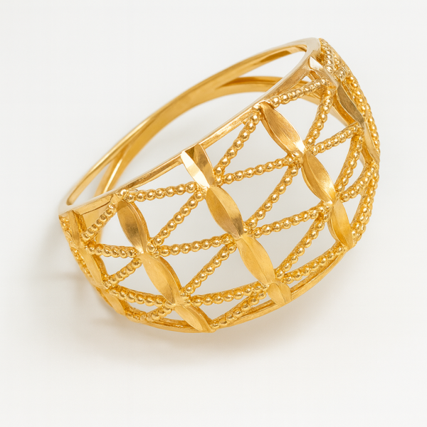 Anel Fios Diamantado