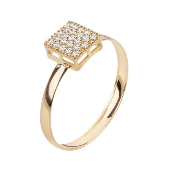 Anel Chuveiro Quadrado