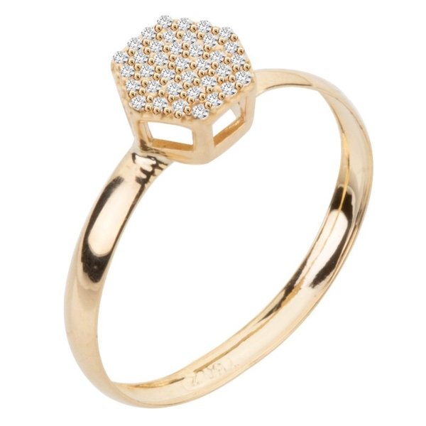 Anel Chuveiro Sextavado