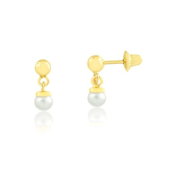 Brinco Bola Pérola