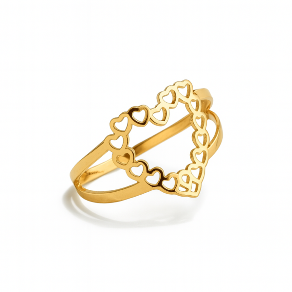 Anel Corações
