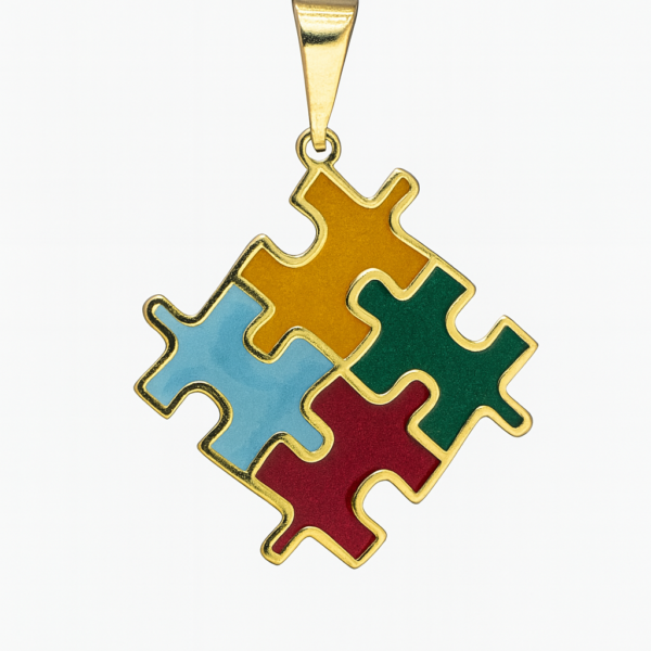Pingente Símbolo Autismo