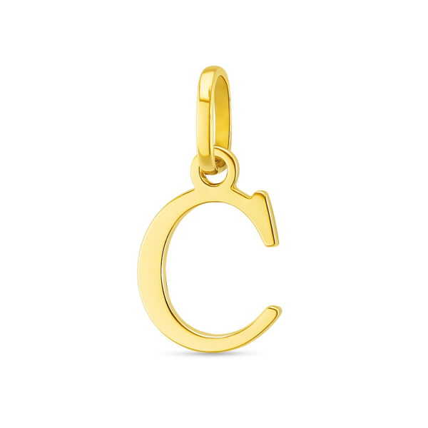 Pingente Letra C