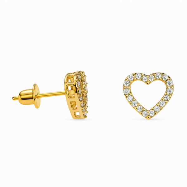 Brinco Coração Galeria