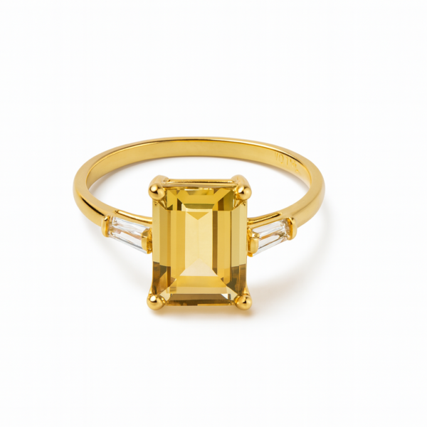 Anel com Pedras Naturais