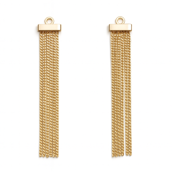 Franja com Venezianas para Brincos