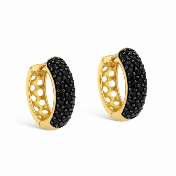 Argola Redonda com Pedras