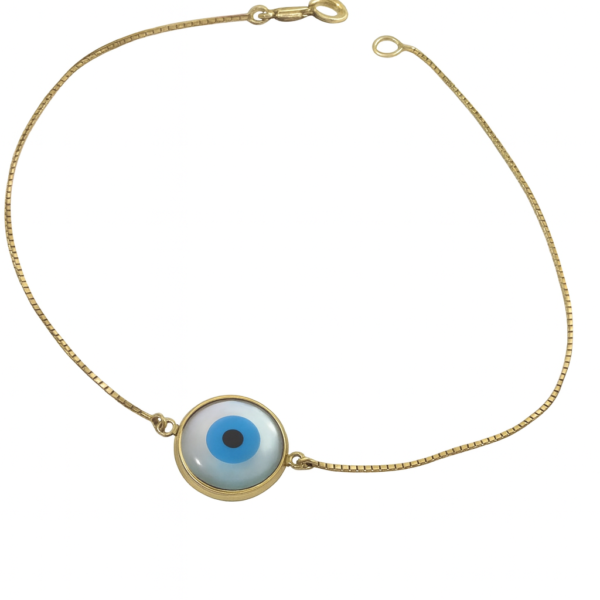 Pulseira Veneziana com Olho Grego