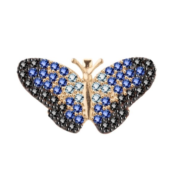Pingente Borboleta com Pedras
