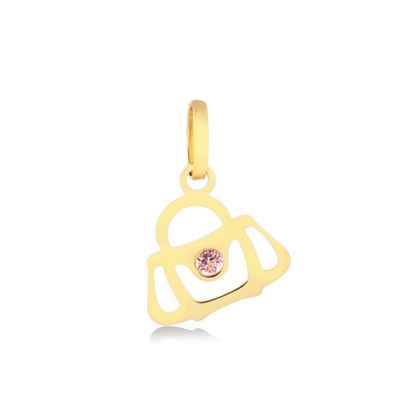 Pingente Bolsa com Pedra