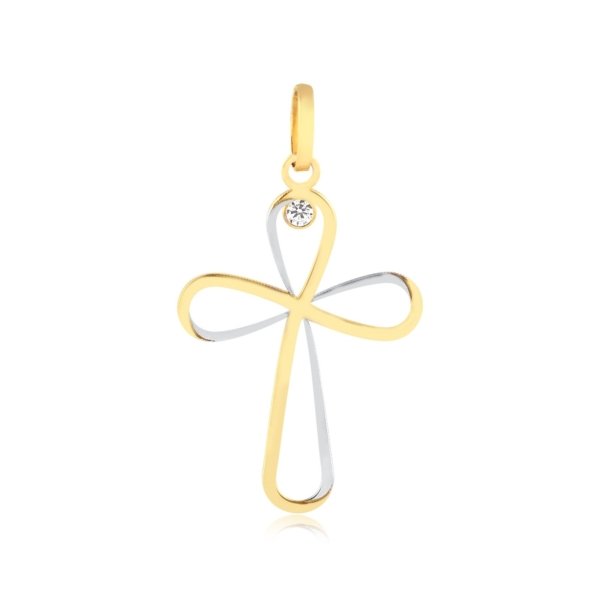 Pingente Cruz Infinito