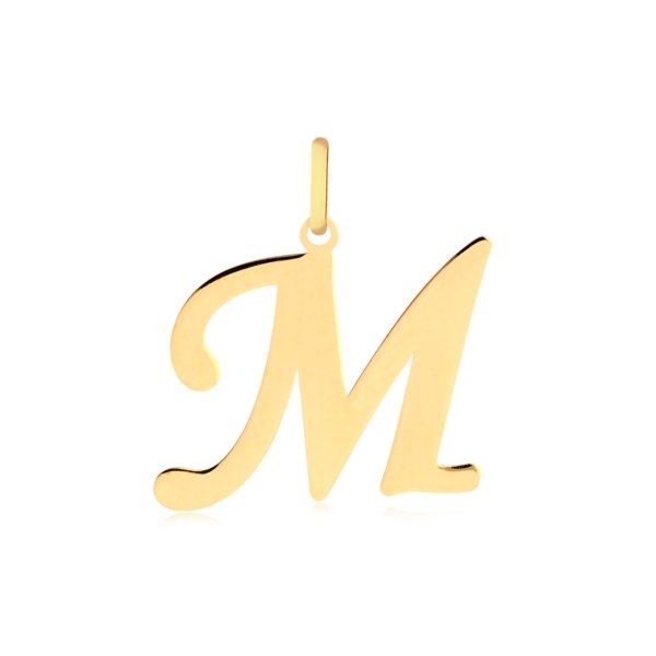 Pingente Letra M