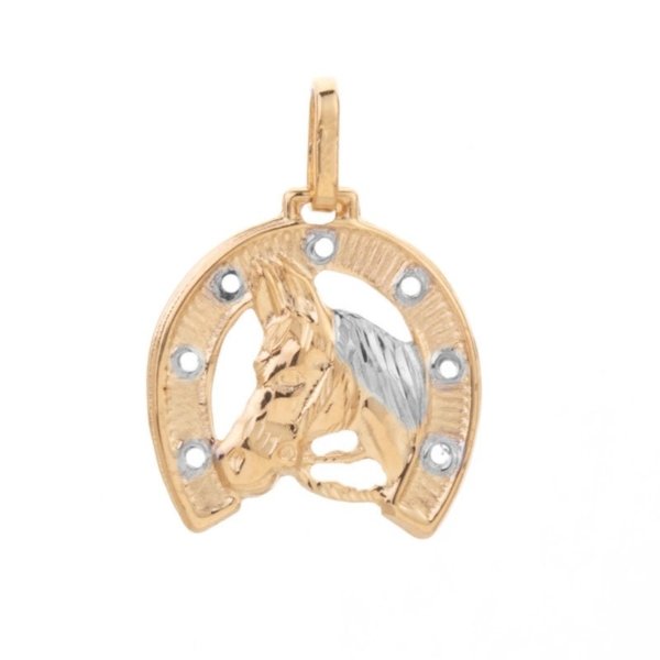 Pingente Cavalo e Ferradura