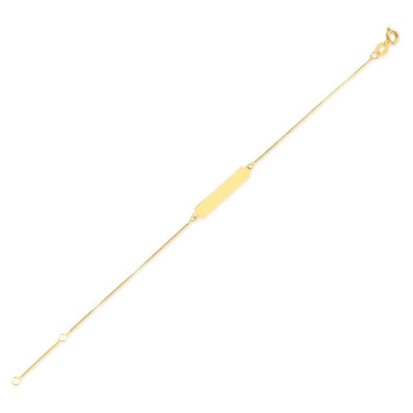 Pulseira Placa Quadrada