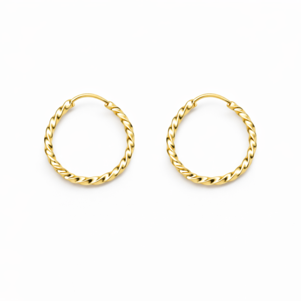 Argola Redonda Fio Torcido