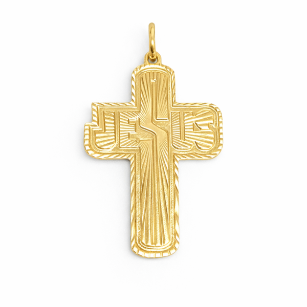 Pingente Cruz Jesus