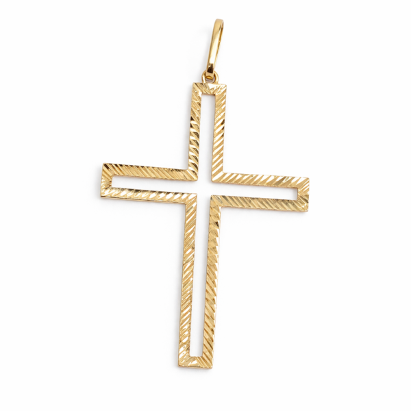 Pingente Cruz Diamantada