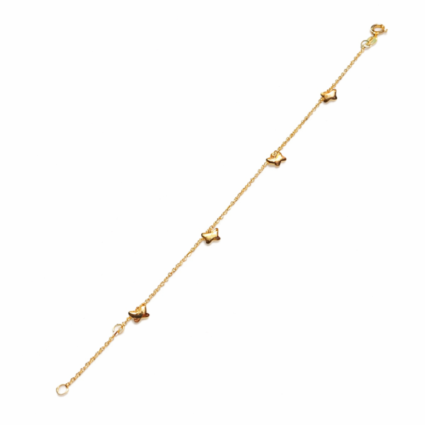 Pulseira Cadeado com Borboletas