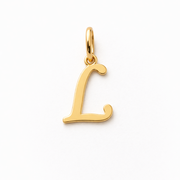 Pingente Letra L
