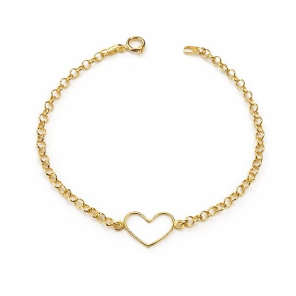 Pulseira Portuguesa com Coração