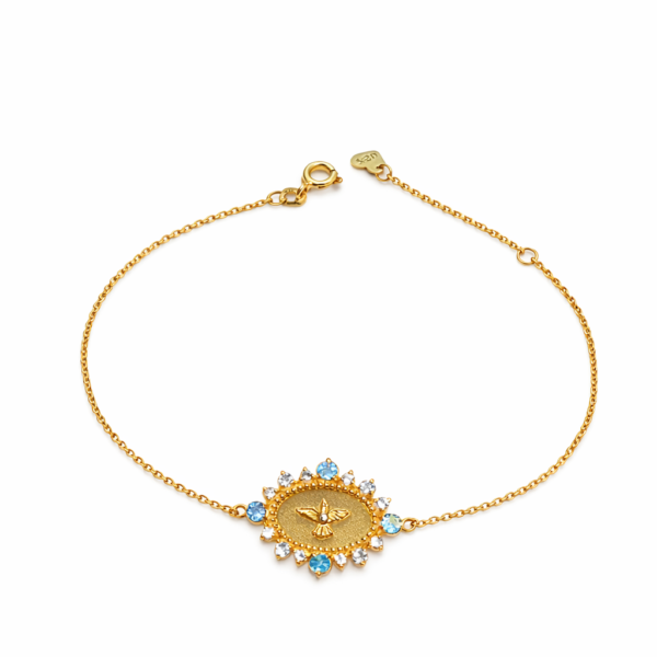 Pulseira Espírito Santo com Topázios