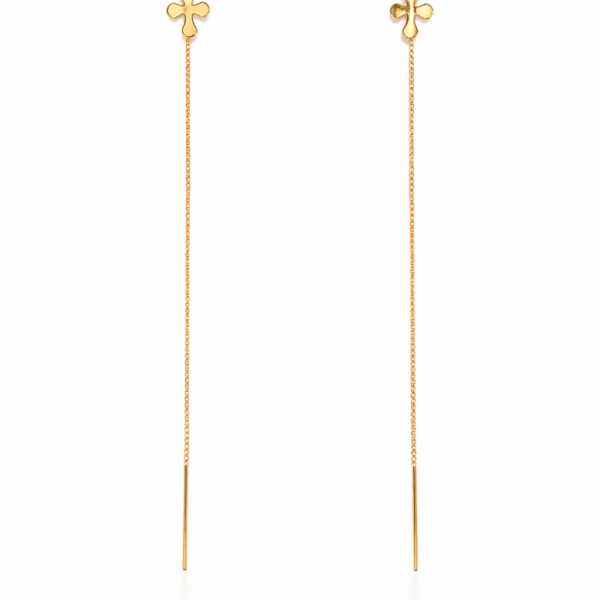 Brinco Cruz com Veneziana